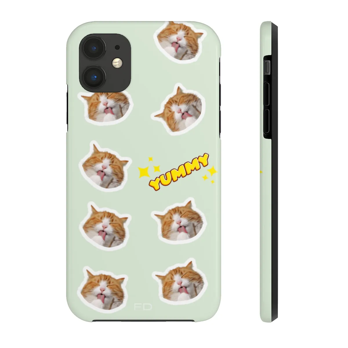 Cat Yummy Tough Case for iPhone with Wireless Charging