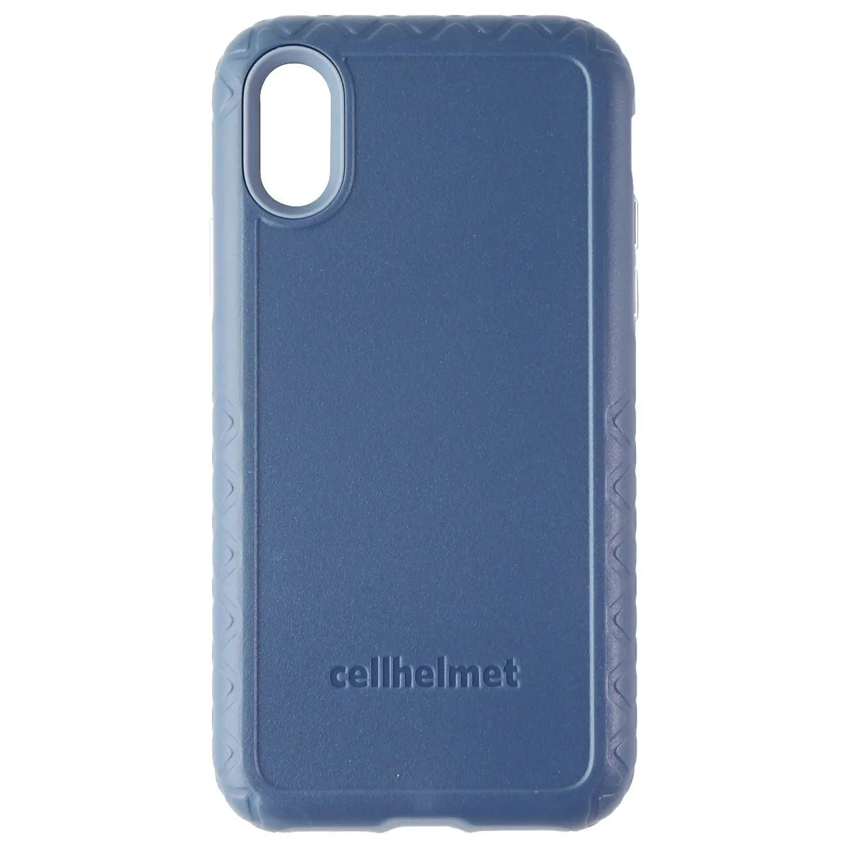 CellHelmet Fortitude Pro Series Hard Case for iPhone Xs and X - Slate Blue