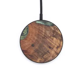 Circle Burl Wood Wireless Charger - Robenia (Artist Pick, 607052)