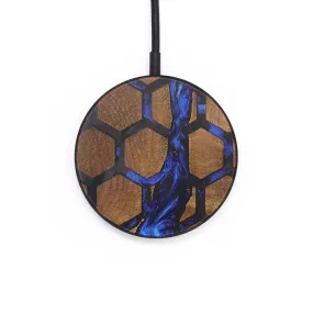 Circle Wood Resin Wireless Charger - Branden (Pattern, 697911)