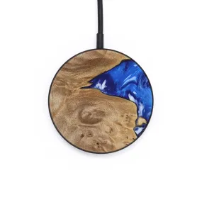 Circle Wood Wireless Charger - Alva (Blue, 734403)