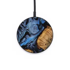 Circle Wood Wireless Charger - Jarad (Blue, 737807)