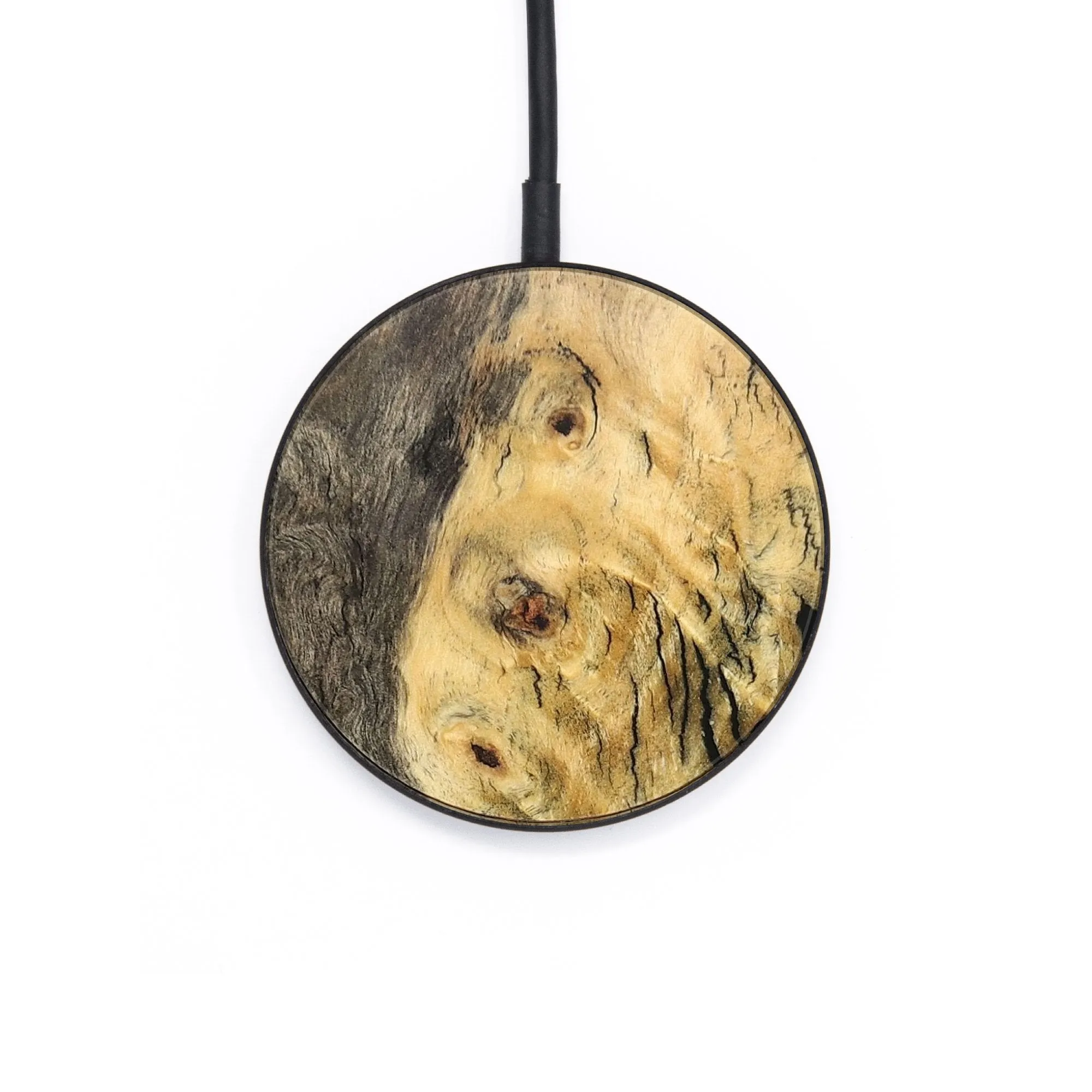 Circle Wood Wireless Charger - Porter (Wood Burl, 727304)