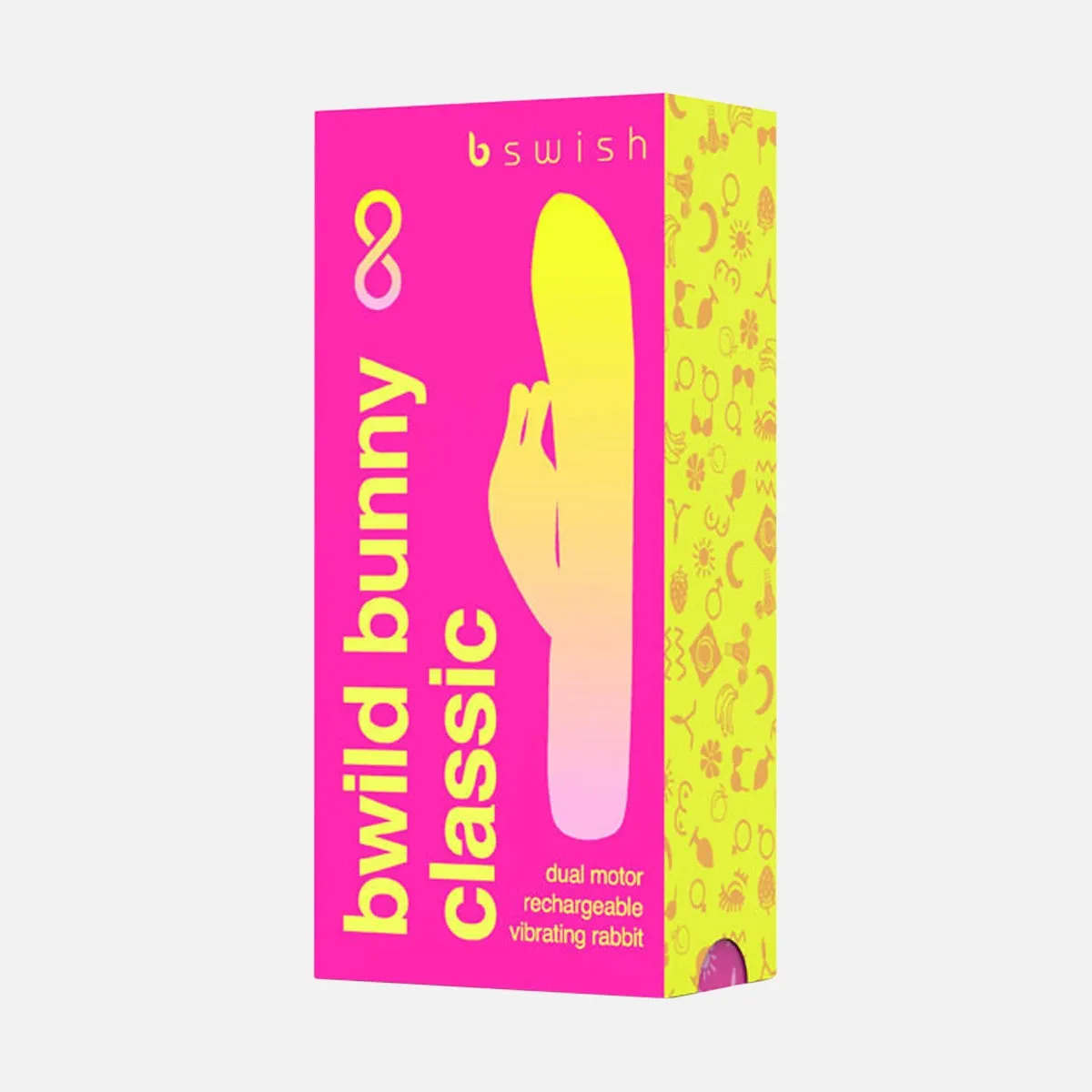 Classic Bunny Infinite Rabbit Vibrator - Sunset Pink