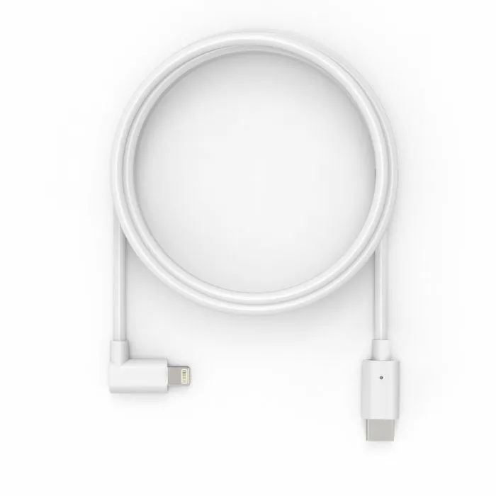 Compulocks 6Ft Usb-C Male To 90 Degree Lightning Charging Cable Right Angle - Lightning Cable - 24 Pin Usb-C Male Straig