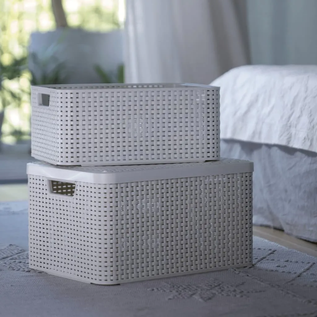 Curver Style Storage Box Set ( M L)