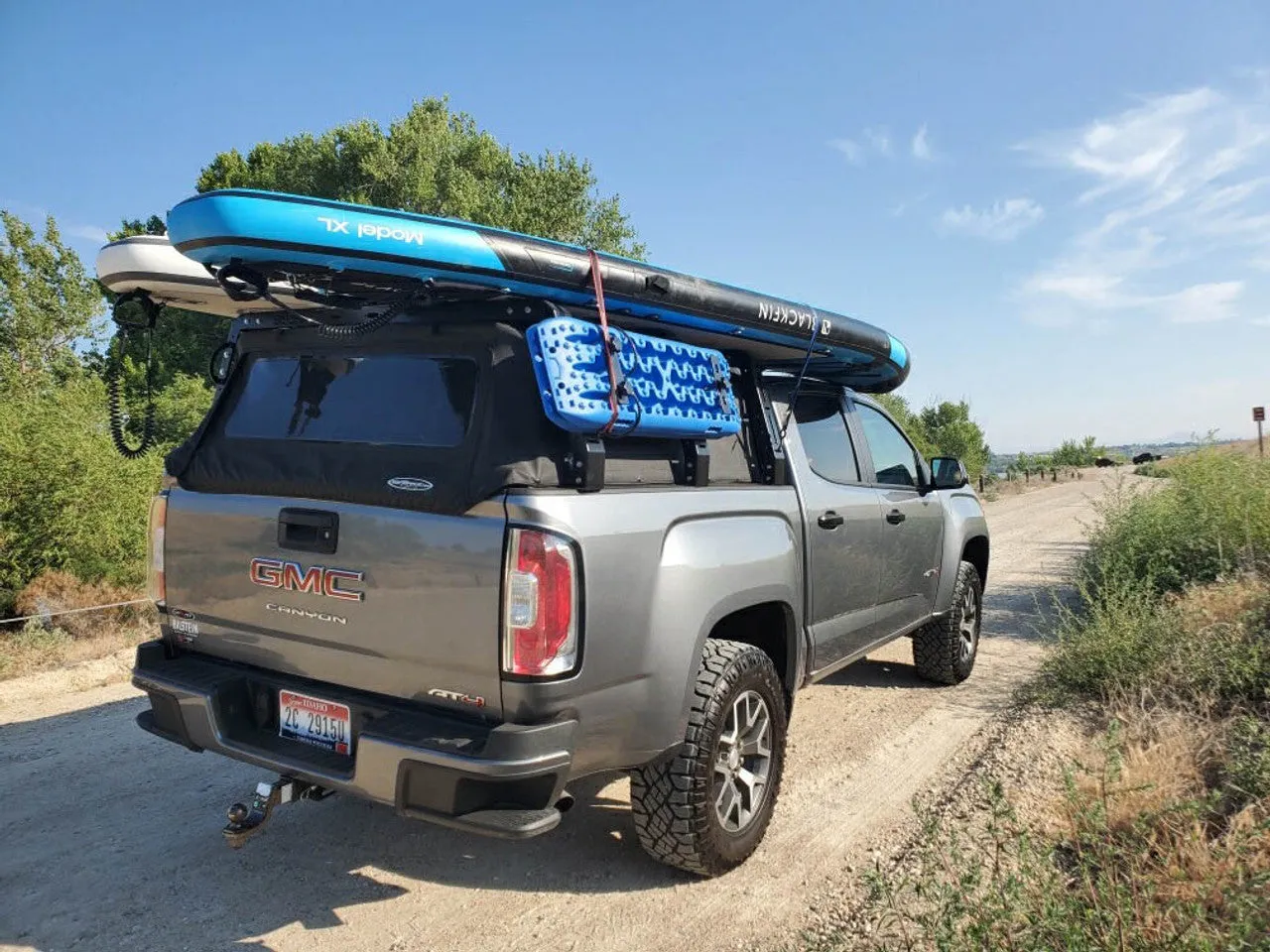 Datin Fab Canvas Cage Rack For GMC Canyon