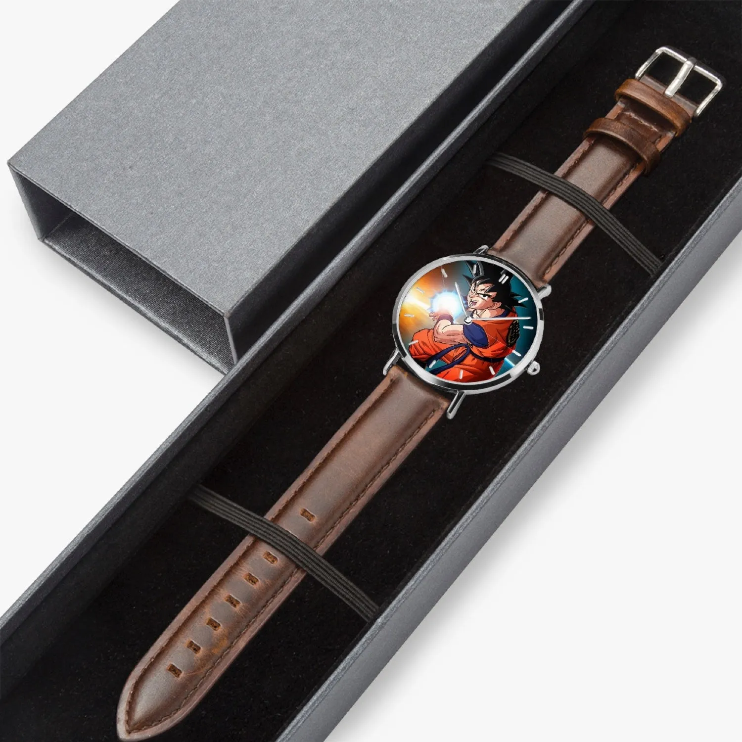 DBZ-Store Awesome Goku Kamehameha Full Power Charge Watch