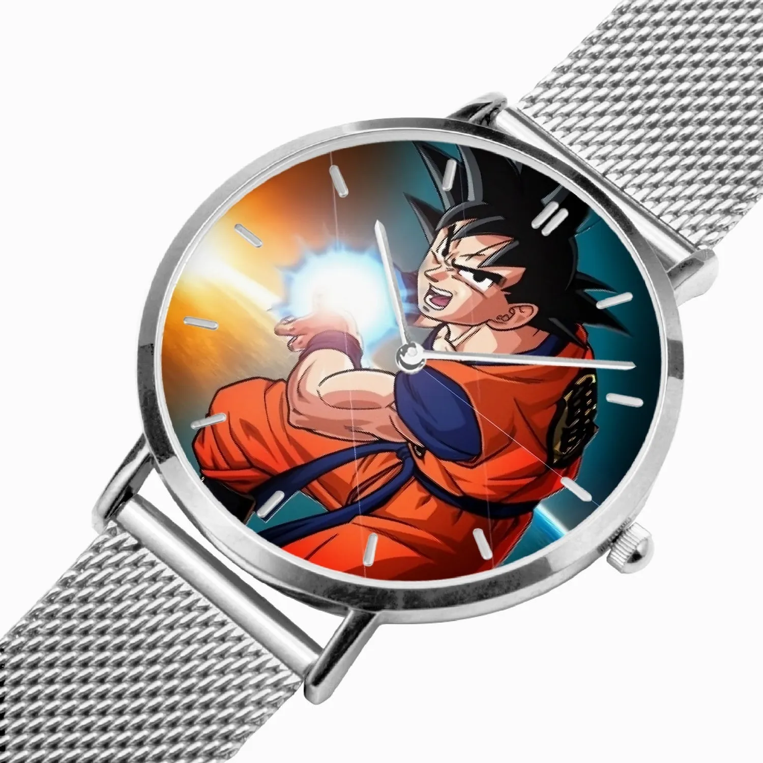 DBZ-Store Awesome Goku Kamehameha Full Power Charge Watch