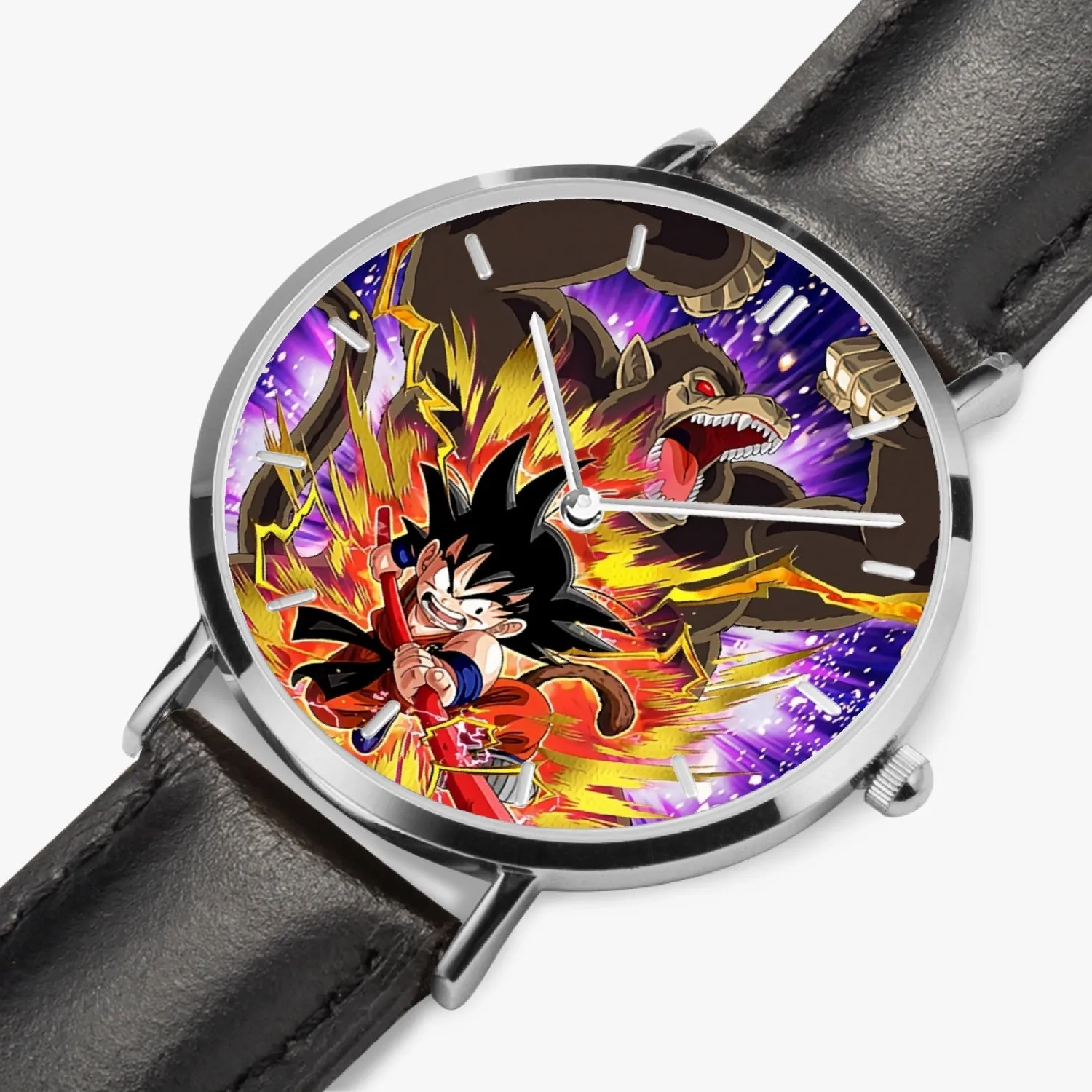 DBZ-Store Badass Great Ape Monkey Warrior Angry Kid Goku Fighting Watch