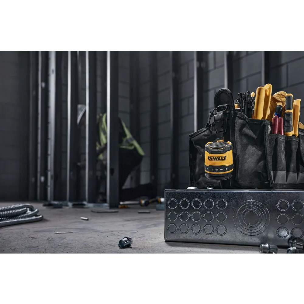 DeWALT DCR008 Rechargeable Mini Bluetooth Speaker