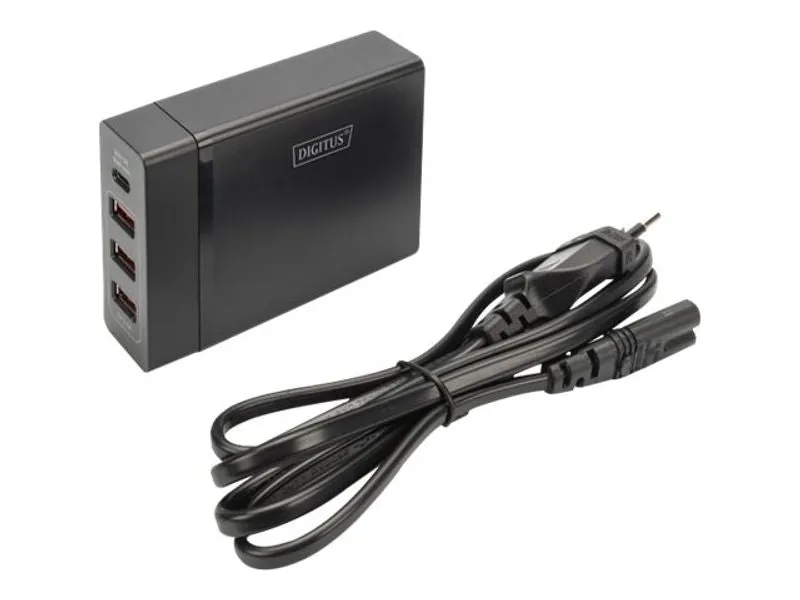 Digitus 4-Port Universal Usb-C Power Adapter Da-10195 - 72 Watt