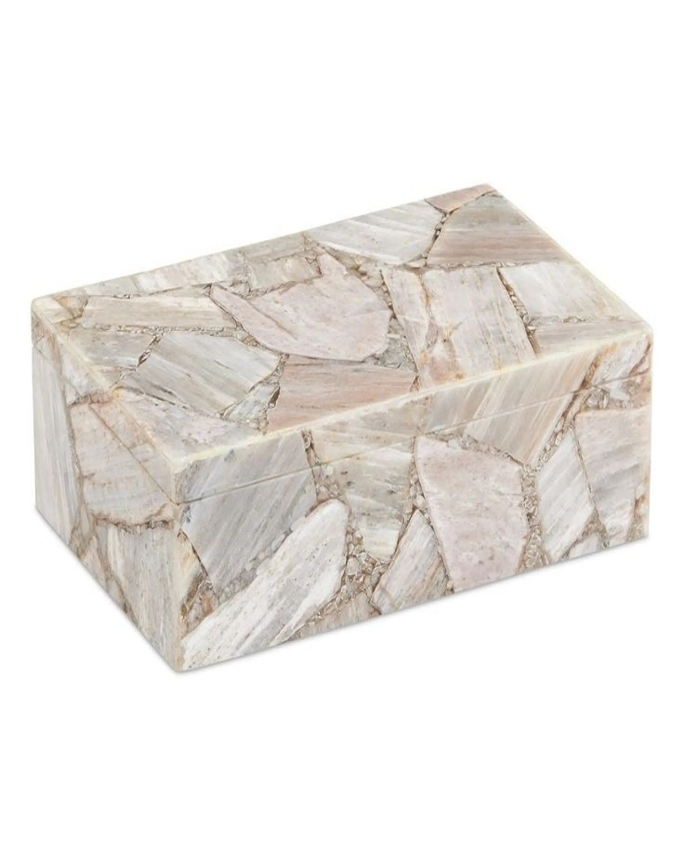 Eco Keep Mother of Pearl Light Wood Box