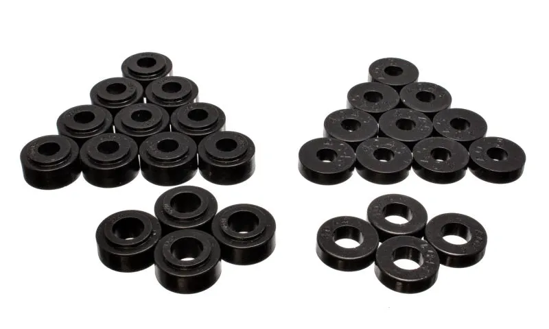 Energy Suspension Body Mounts - Black