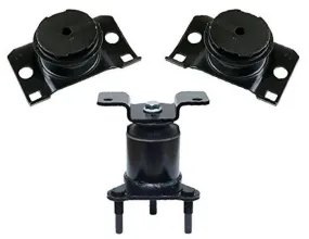 Engine Motor Mount Trans 3Pc Kit Rear Wheel Drive For Nissan Frontier 05-16 4.0L