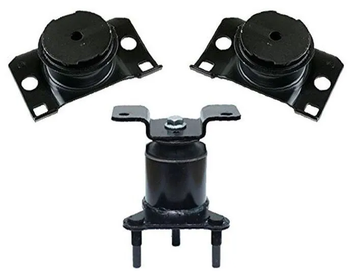 Engine Motor Mount Trans 3Pc Kit Rear Wheel Drive For Nissan Frontier 05-16 4.0L