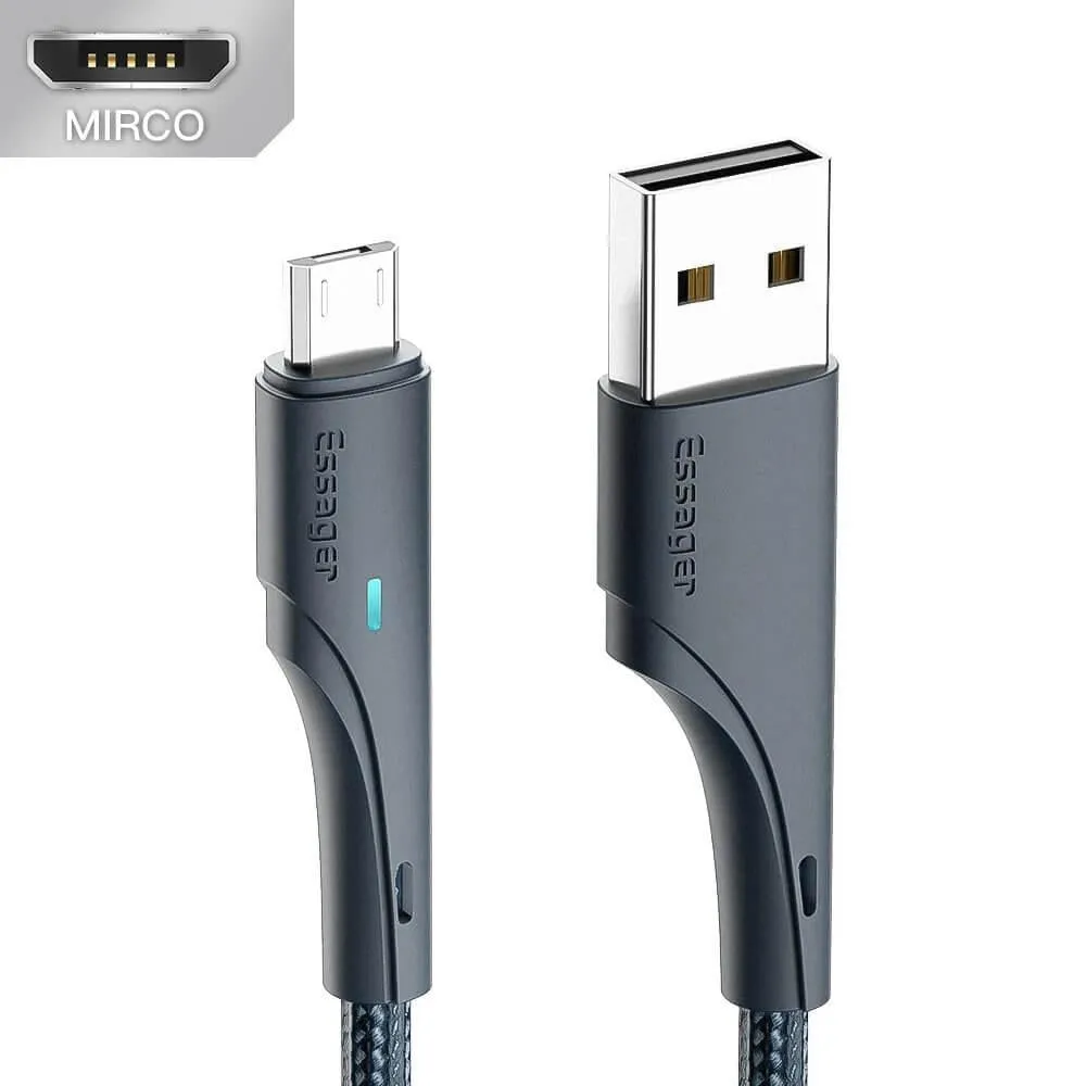 ESSAGER 2.4A Micro USB Fast Charging Cable