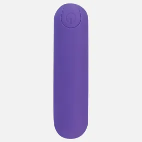 Essential Rechargeable Power Bullet Vibrator - Purple