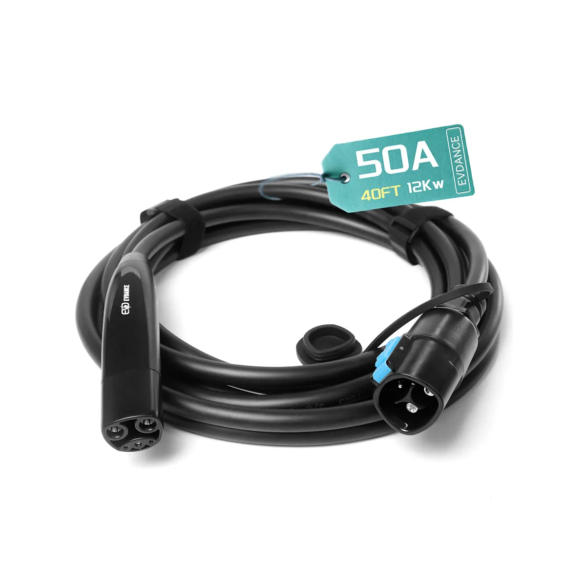 EVDANCE 50A Tesla EV Charging Extension Cable/Cord