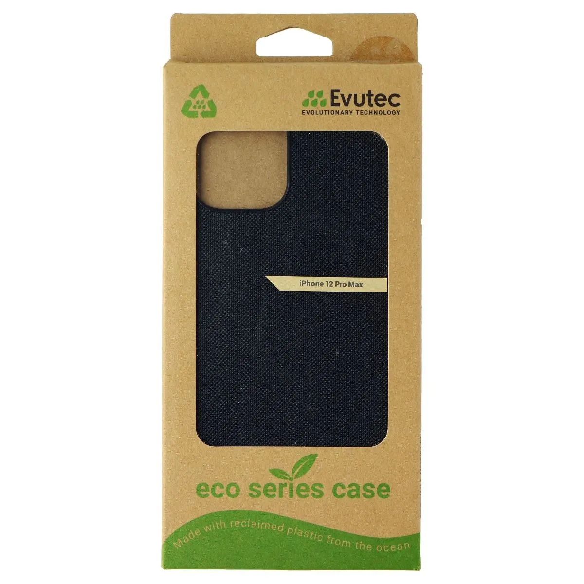 Evutec Eco Series Case for Apple iPhone 12 Pro Max - Black