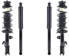 Front Complete Struts & Rear Shocks For Nissan Versa 2015 2016 2017 2018 2019