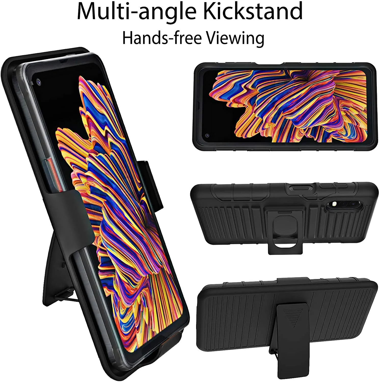 Galaxy Xcover Pro Belt Clip Holster Case