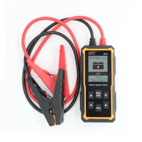 HTC BM-36 Battery System Tester 6V-12V Load Testing with LCD Display and Built-In Voltmeter