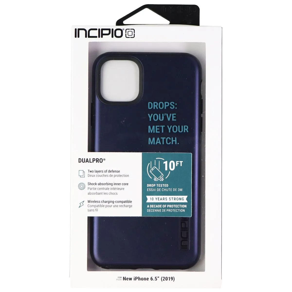 Incipio DualPro Apple iPhone 11 Pro Max Case - Iridescent Midnight Blue