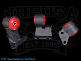 Innovative Steel Replacement Engine Mount Kit - 90-91 Integra / 92-93 Integra GSR