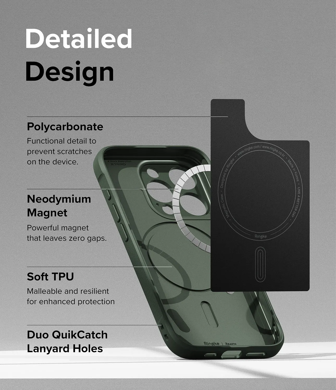 iPhone 15 Pro Case | Onyx Magnetic