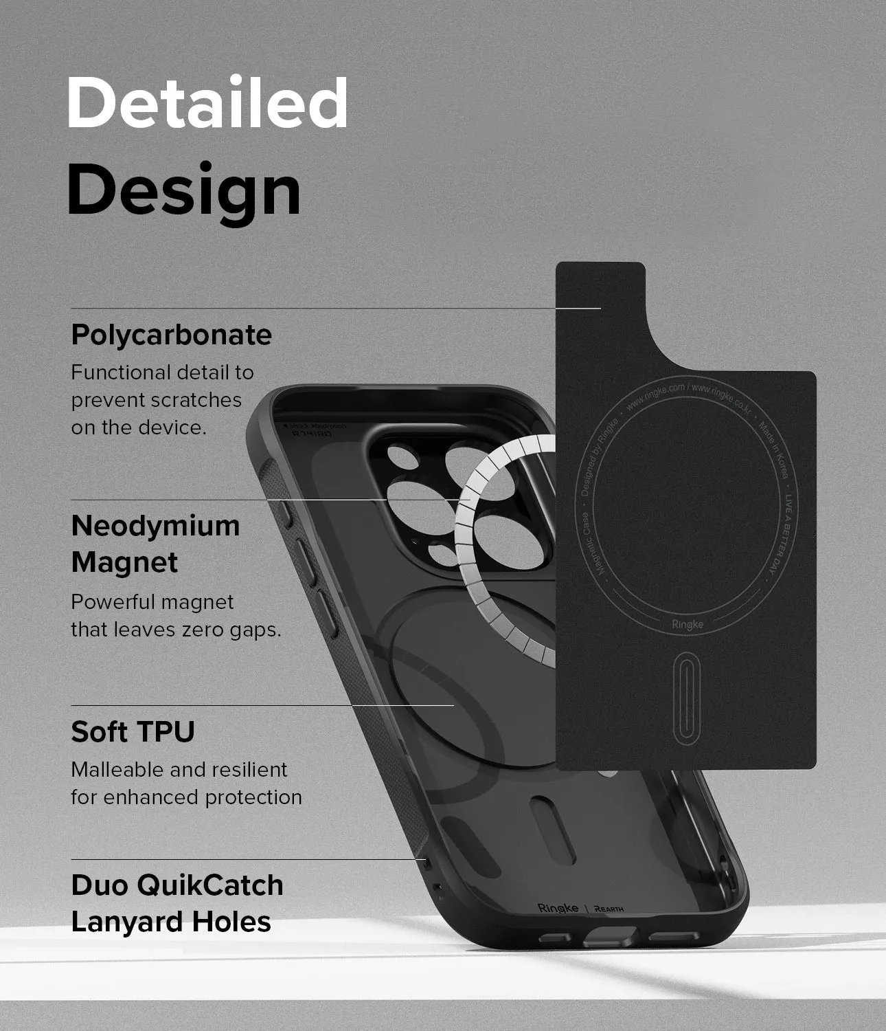 iPhone 15 Pro Case | Onyx Magnetic