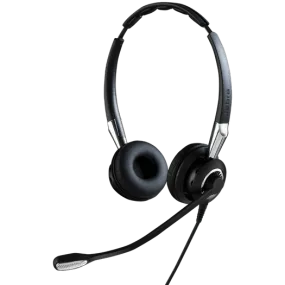 Jabra Biz 2400 II Duo QD Headset 2409-820-205 (2 Years Manufacture Local Warranty In Singapore)