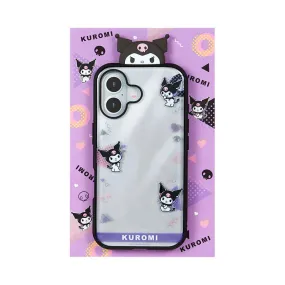 Japan Sanrio - Kuromi Efit Frame Clear iPhone 16 Case