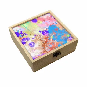 Jewellery Box Makepup Organizer -  Watercolor Paint