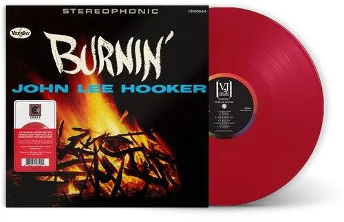 John Lee Hooker- Burnin' (60th Anniv) (Red Vinyl) (Indie Exclusive)