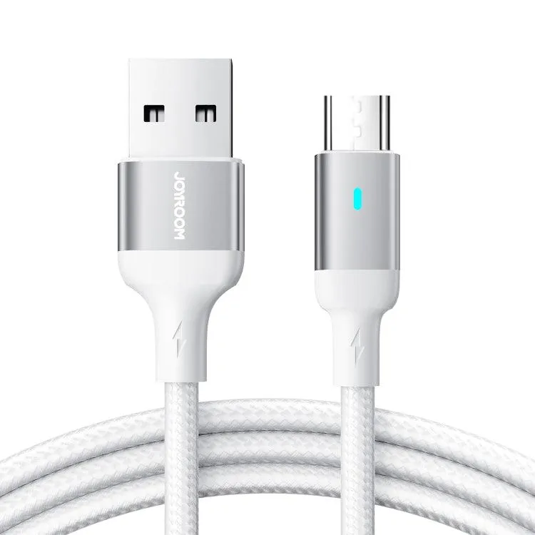 JOYROOM S-UM018A10 Premium 2.4A USB-A to Micro USB Fast Charging Data Cable with LED Indicator