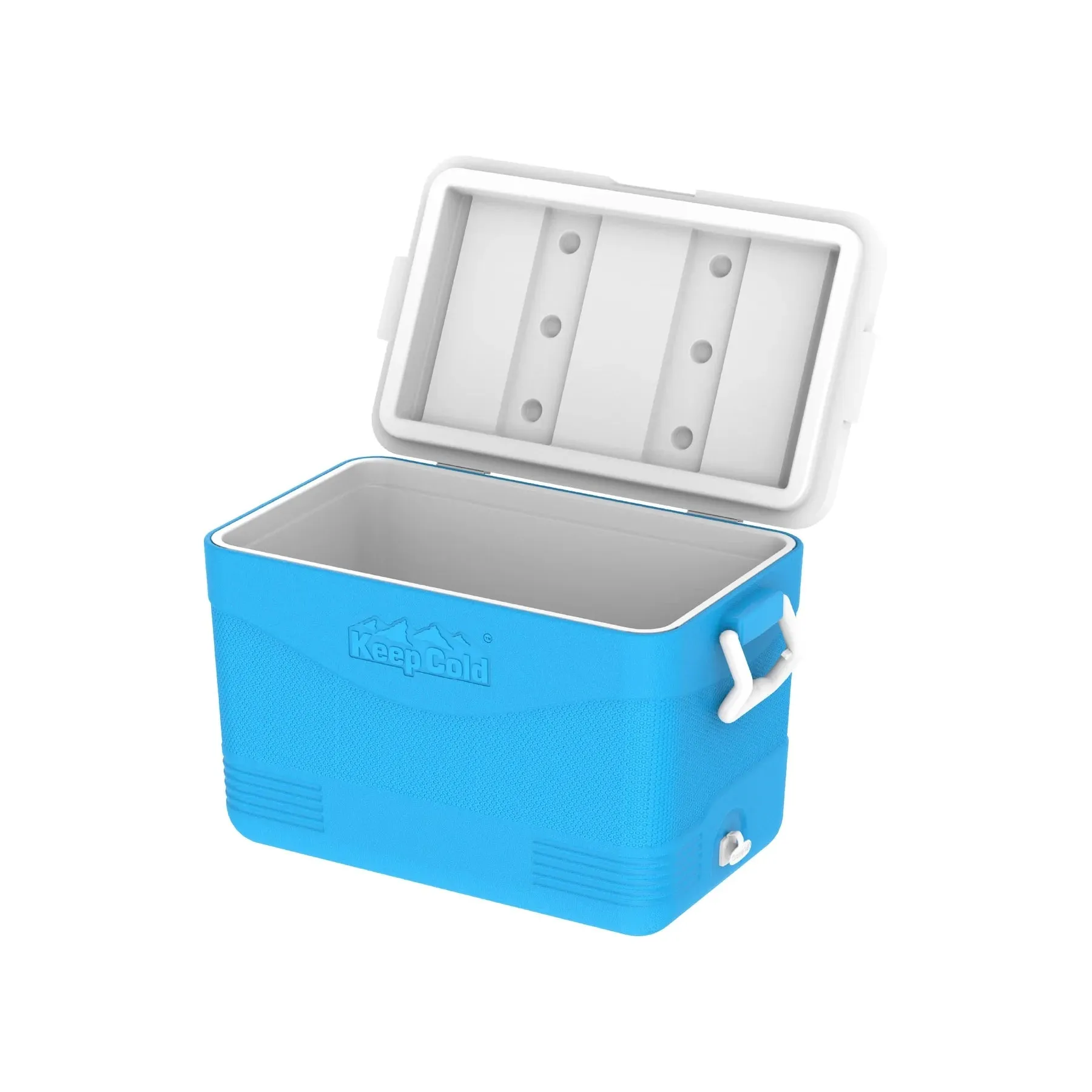 Keep Cold Picnic Ice Box / Cooler Box 46L (Blue)