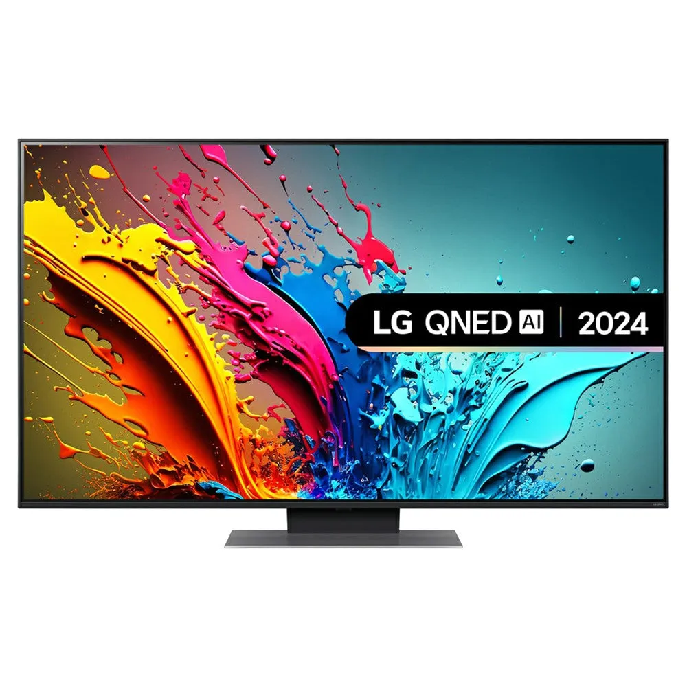 LG QNED87 55" 4K Smart TV - Black | 55QNED87T6B.AEK