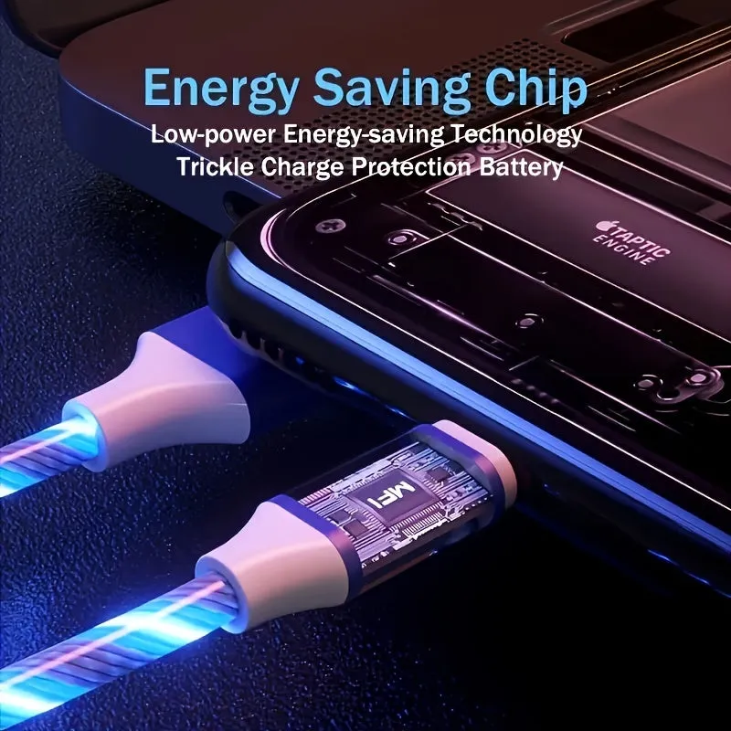 Light Up Your Life: Glowing LED Charging Cables for iPhone & Android!