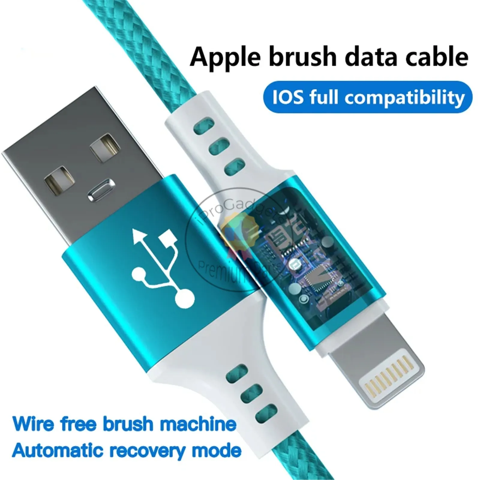 MaAnt 3-In-1 USB Data Flashing Charging Cable No Need To Change The Cable Flashing Automatic Recovery Mode