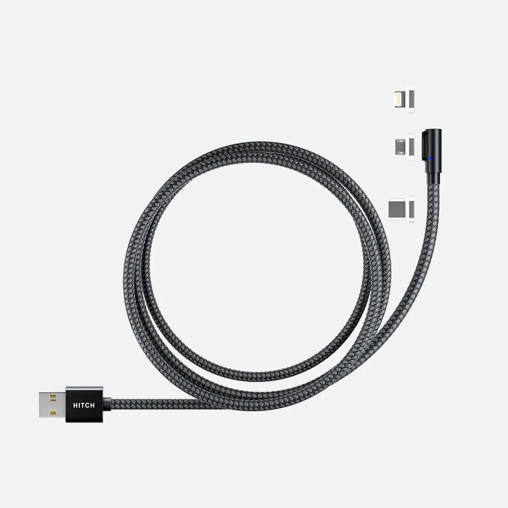 Magnetic Cable 90 - 3A-18w Fast Charge