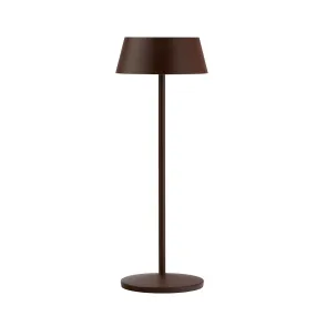 Martinique LED Cordless Lamp 30cm - Corten - Pack 6