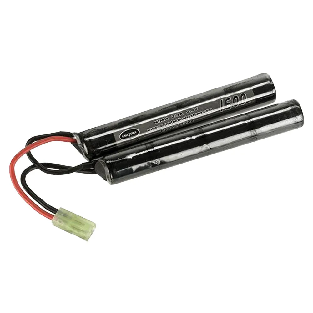 Matrix High Output 9.6v 1600mAh NiMH Nunchuck AEG Airsoft Battery