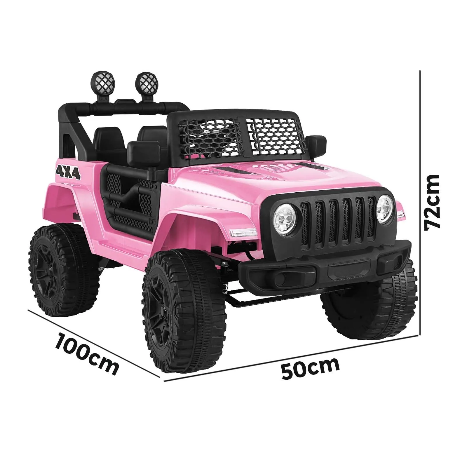 Mazam Kids Ride On Car Jeep Electric Vehicle Toy Remote Cars Gift 12V LED Light