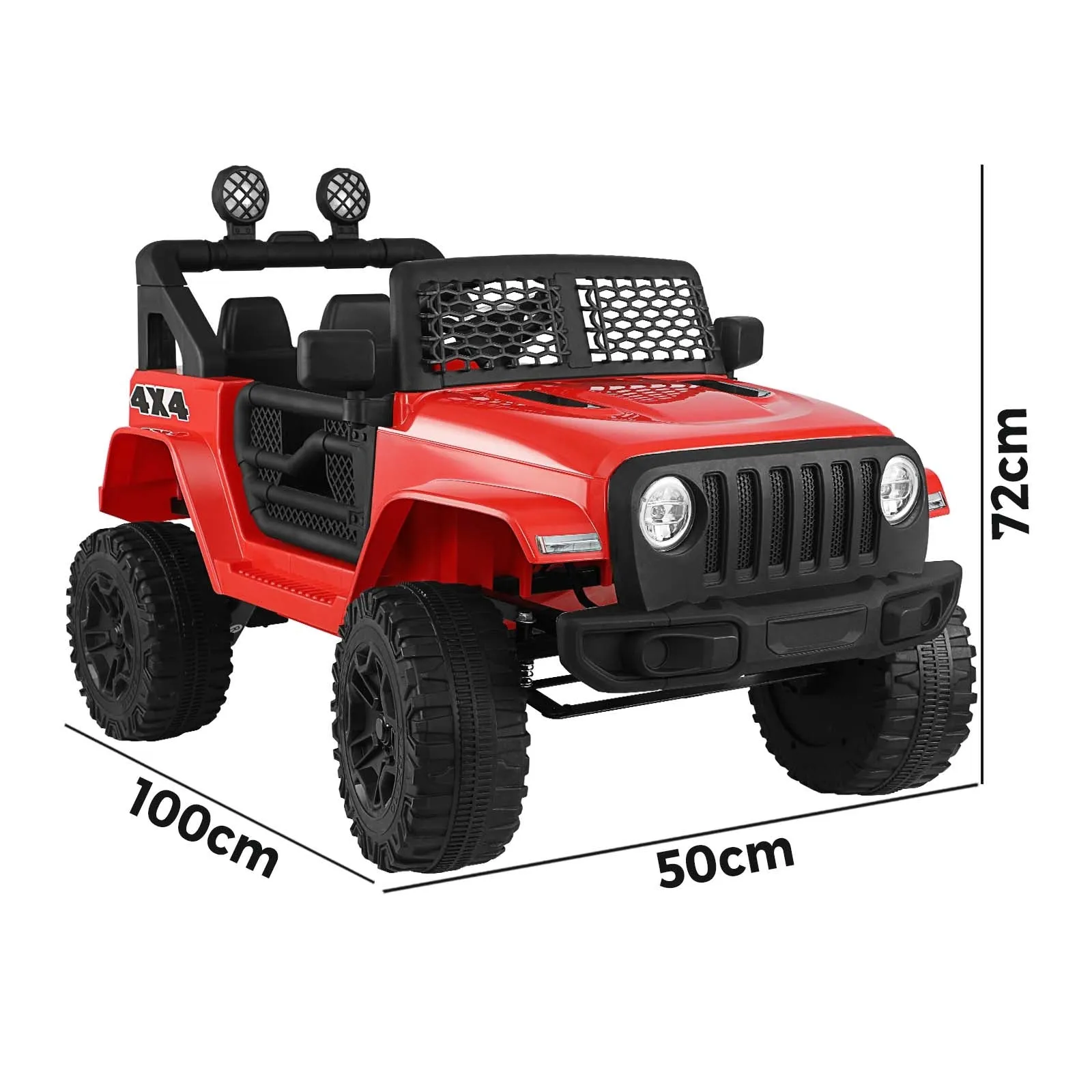 Mazam Ride On Car Electric Jeep Toy Remote Cars Kids Gift MP3 LED lights 12V