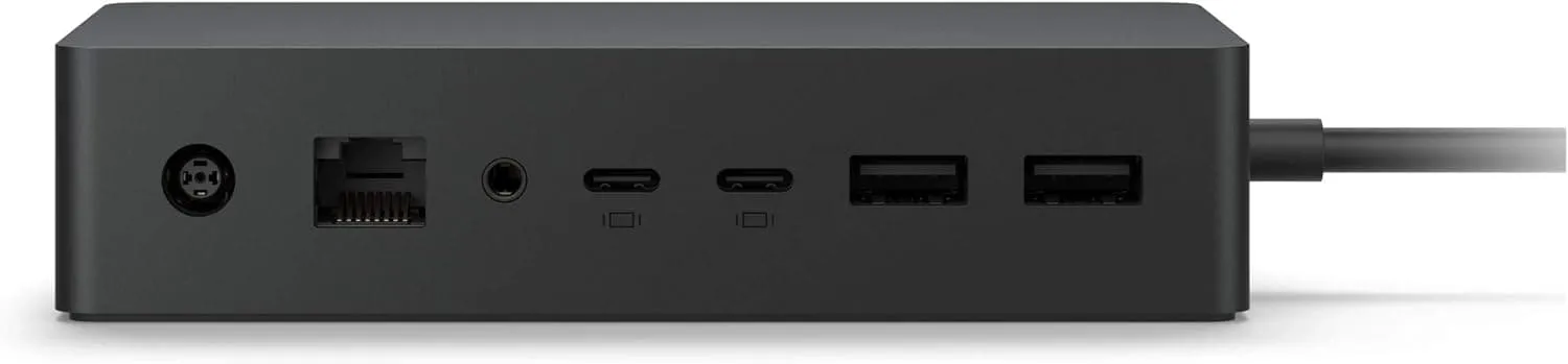 Microsoft Surface Dock 2 with 4 USB-C, 2 USB-A, Ethernet & Audio Ports