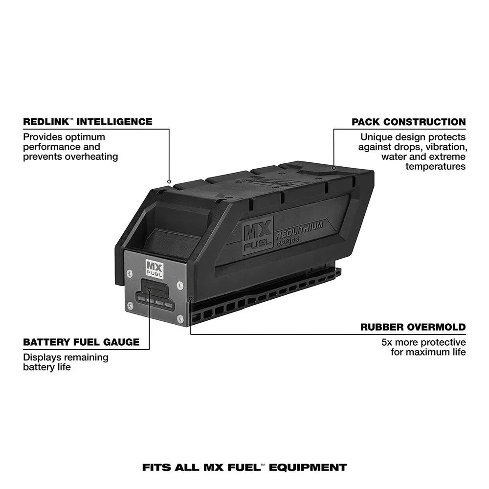 Milwaukee MXFCP203 MX FUEL REDLITHIUM 72V 3.0Ah CP203 Battery Pack