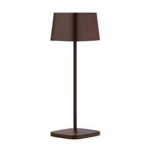 Montego LED Cordless Lamp 30cm - Corten - Pack 6