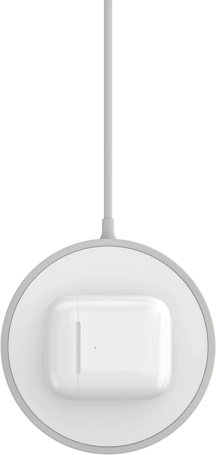 Mophie Qi 7.5W 2 in 1 Wireless Charging Stand White UK Plug - 401305735