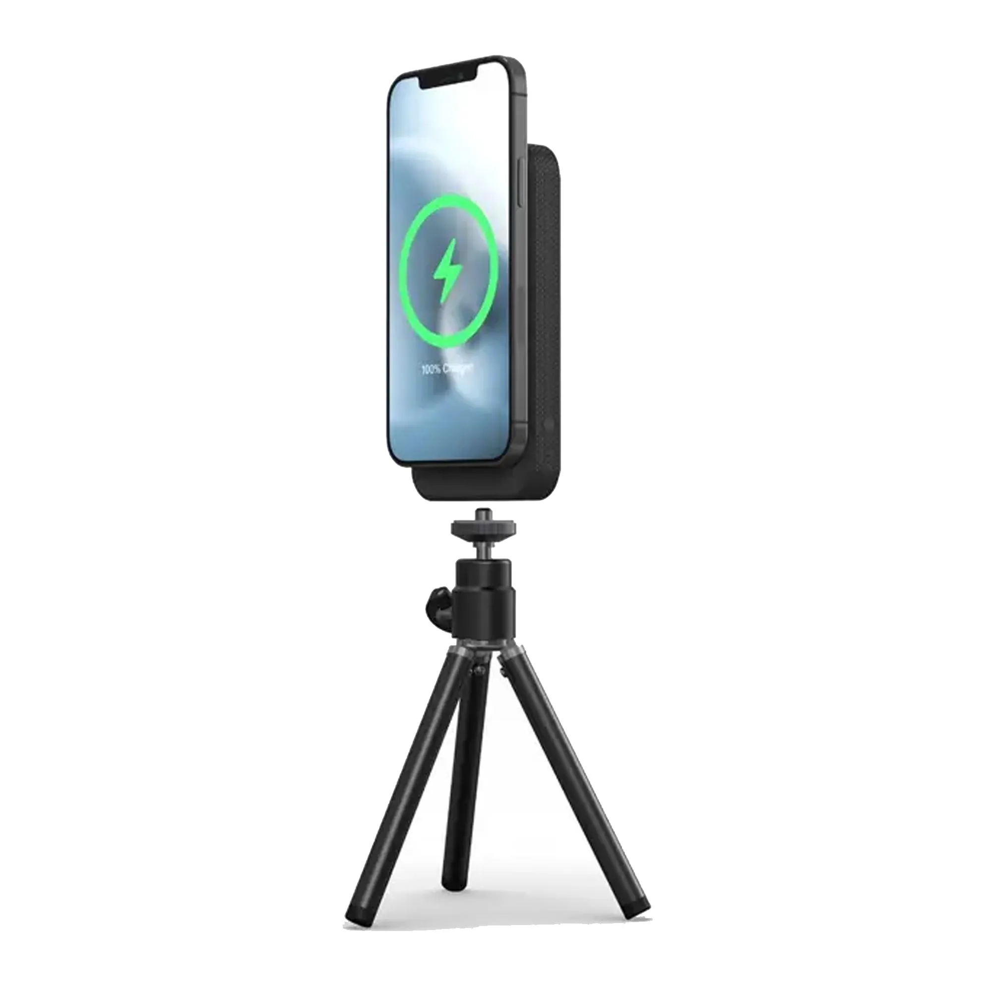 Mophie Snap  Powerstation Stand 10,000mAh - Powerbank Wireless Charging - Black